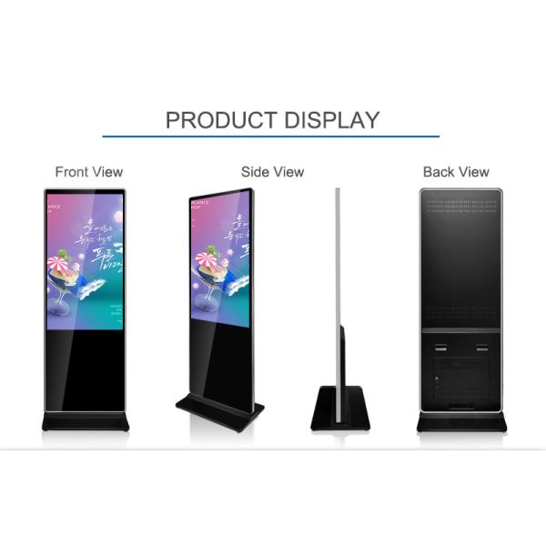 Super Slim LCD Commercial Digital Signage In High Definition Resolution 2K