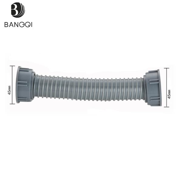 Kitchen sink double thread connecting pipe basin drainage hose fittings of food waste processor
