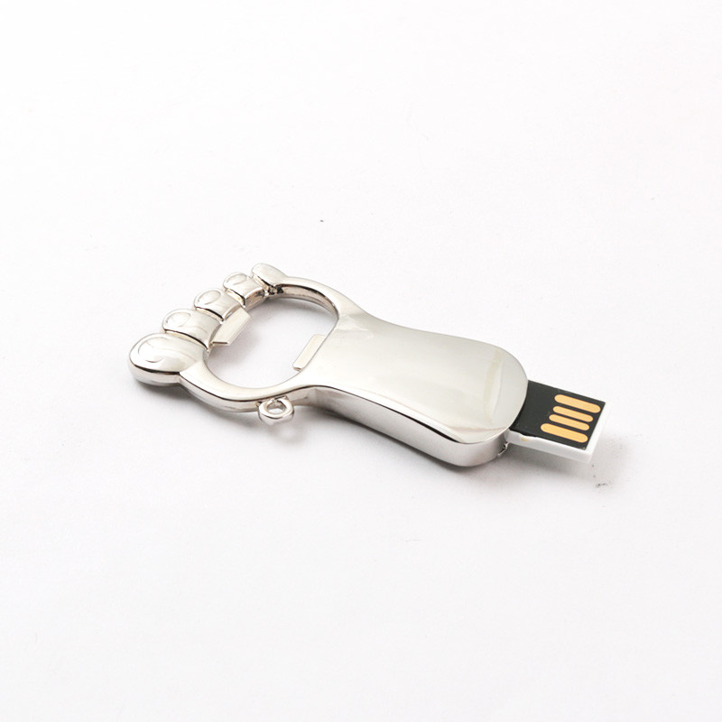 Упорный металлический USB флэш-накопитель поддерживает бесплатную загрузку данных