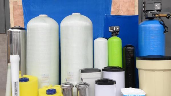 Small Water Purifier Pressure Tank , Frp Tanks And Vessels Lightweight