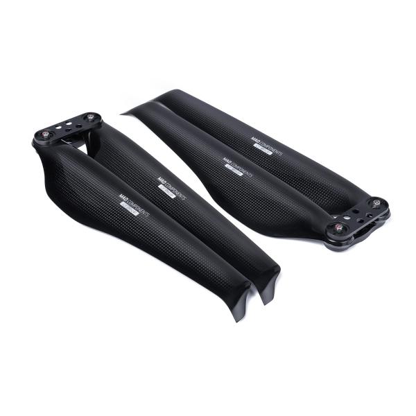 22.2X7.2IN Glossy Carbon Fiber Folding Propeller FLUXER Pro