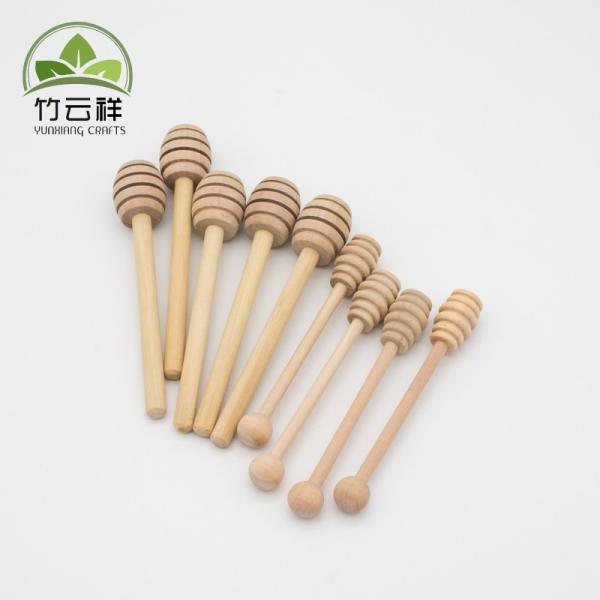 Hotel Restaurant Home Wooden Honey Dipper Drizzler Stirring Stick Spoon Rod Muddler Dispense