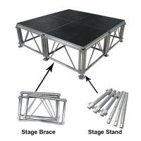 L'étape extérieure de concert assemblent la plate-forme portative d'étape de l'étape 4feet*8feet