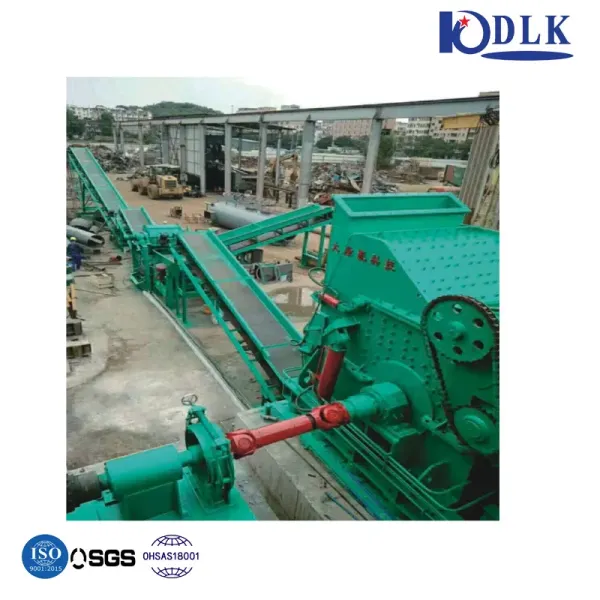 PSX-1500 Hydraulic Drive Scrap Shredder with Hard Alloy Cutter for Fine Grinding of Scrap Metal