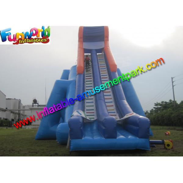 Commercial Gaint Inflatable Slip N Slide Plato 0.55 mm PVC Tarpaulin