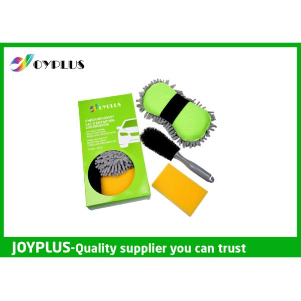 Multi Function Car Cleaning Mitt Kit 3 Pack Sponge For Washing Car CA8050