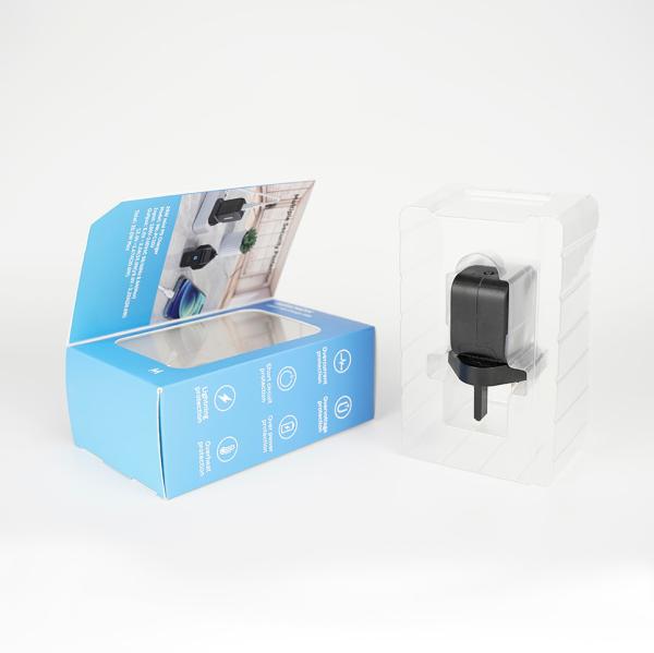 Finishing Embossing Custom Product Boxes for Chargers Adapters Gold/Silver Hot Stamping