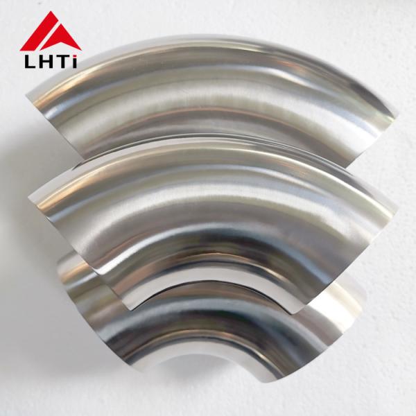 Seamless Gr2 Titanium Elbow / Bends With 1.2mm For Exhaust Parts