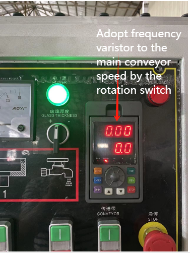 PLC Control 3-12mm Glass Beveling Machine For Grinding / Polishing Bevel Edge