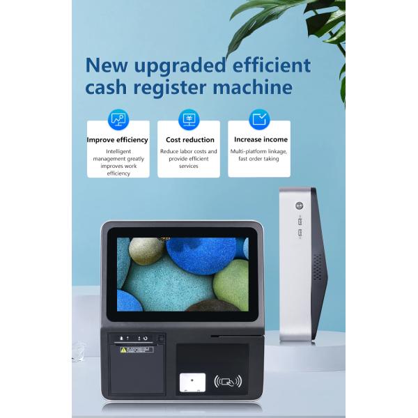 Thermal Transfer Printer Technology 11.6 Inch Android POS Kiosk for Supermarket Restaurant 4GB 32GB NFC 58mm Touch Screen