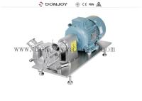 Bomba sanitaria del seno con el motor conectar directamente para productos viscoisty más altos