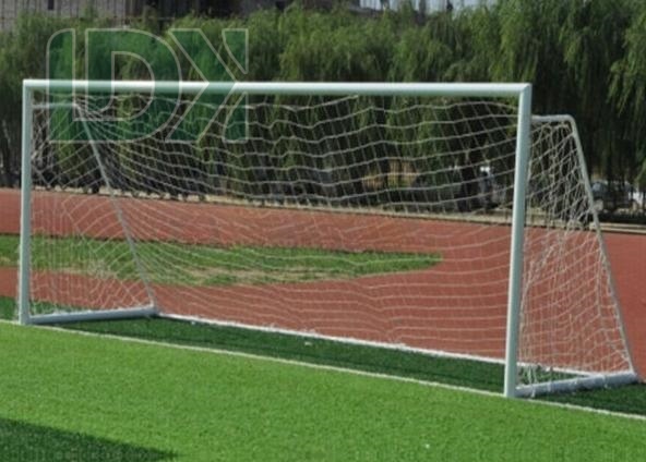 En el caso de los equipos de fútbol de aluminio de nylon, el objetivo de la red de fútbol de acero de acero suave es el objetivo de fútbol de acero.