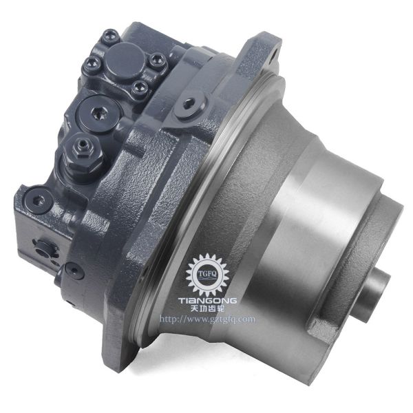 PC1250-8 21N-60-34100 High Torque Piston Structure Travel Motor Assy with Reinforced Sealing & Two Speed Control for Final Drive
