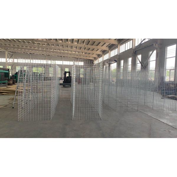 100 x 100mm Q195 гальванизировали сваренную клетку Gabion