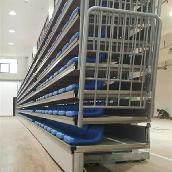 PE Bucket Seats Outdoor School Bleachers Manuel Operation