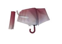 Parapluie ouvert manuel de poignée de 3 fois J avec l'impression de transfert de chaleur