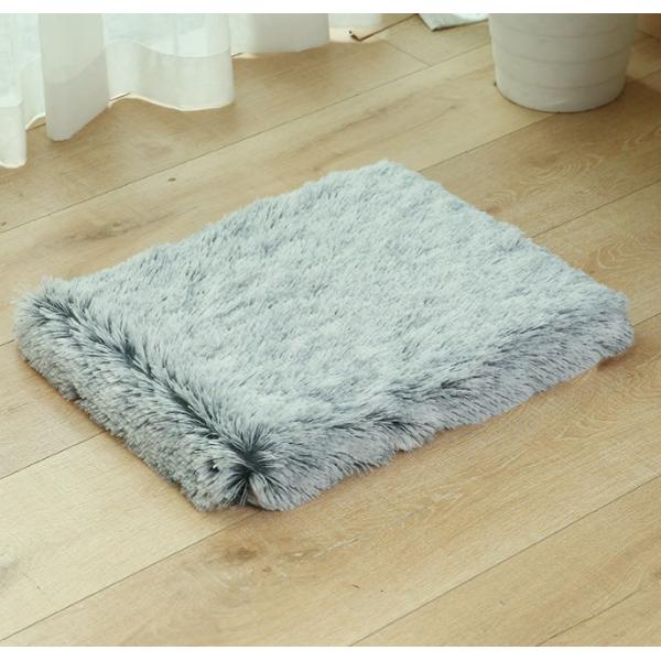 Тюфяк любимца анти- машины кровати собаки выскальзывания нижней пушистой Washable