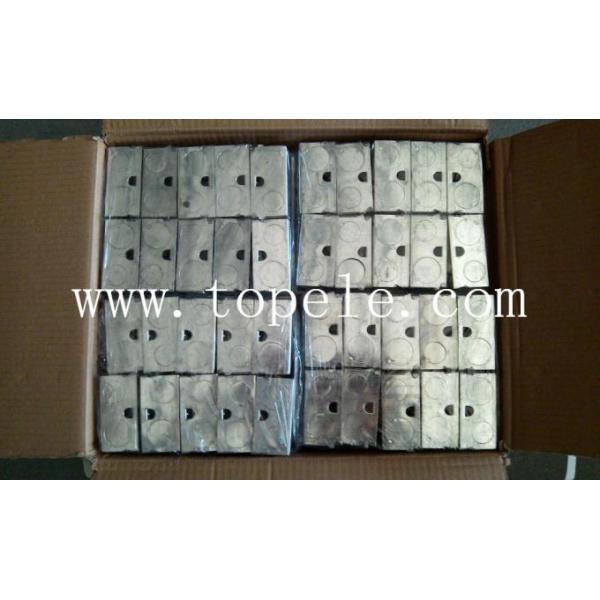 Pre - Galvanized Steel Electrical Boxes And Covers British Standard BS Box For Switches