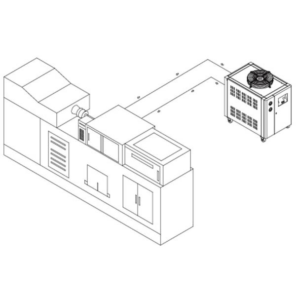 CE 10kw 60L Serpentine pipe Air Cooled Chiller