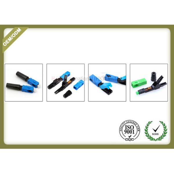 FTTH Embedded SC Cold Junction  Field Assembly Type SC APC Fast Connector 52mm for 3.0*2.0mm cable