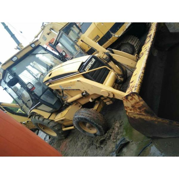 2010 usa Used  front end loader heavy machinery CAT backhoe loader 416 420e yellow skid steer loader