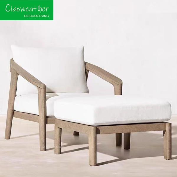 Modern Outdoor Furniture Hotel Courtyard Luxury Resort Chaise Villa Pool Lounge Chairs
