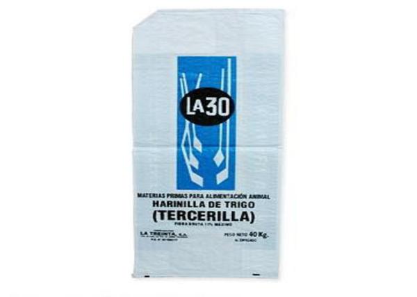 25kg PP Laminated Block Bottom Valve Sealed Bags For Rice / Chemical / Feed Packing