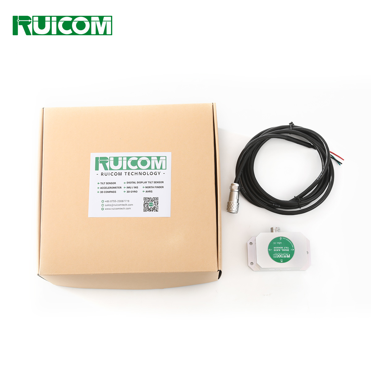 HTS6 High Precision Tilt Sensor Analog Inclinometer 4~20mA Current Output