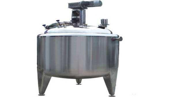 Food Grade 2000L Stainless Steel Mixing Tanks Chemical Batching Blending