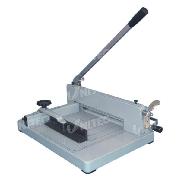 машинное оборудование вырезывания 50мм бумажное, резец ручной струбцины шпинделя бумажный подвергает ИГ-858 механической обработке А4