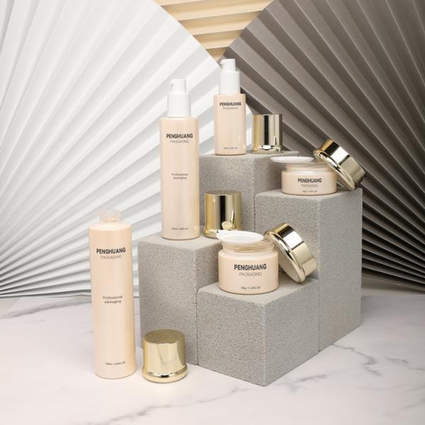 Pantalla que imprime el cuello de empaquetado cosmético del tornillo de presión de 30g 50g