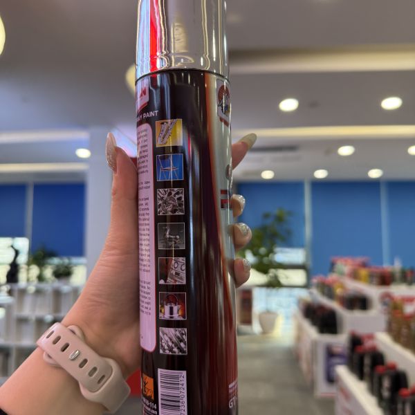 Fast-Drying Chrome Spray Paint with Fade Resistant and Water Repellent Finish for Metal Plastic Wood