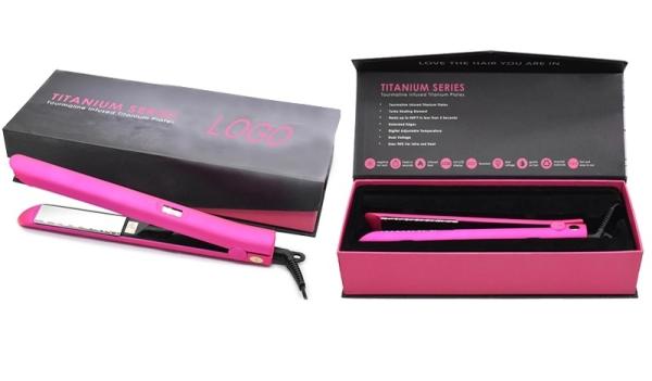Ceramic Plate Hair Straightening Tools Fast Heating With Mini LED Display