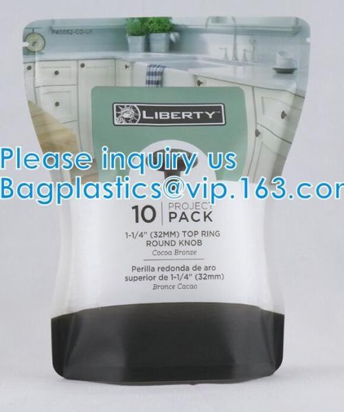 doypack Matte Mylar Packaging Bag Black Plastic Aluminum Foil Smell Proof Mylar Coffee Zipper Lock Bags
