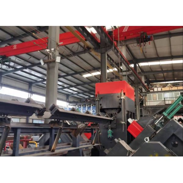200m/Min Cutting Speed Of Drill CNC Angle Iron Drilling Production Line For Lattice Towers