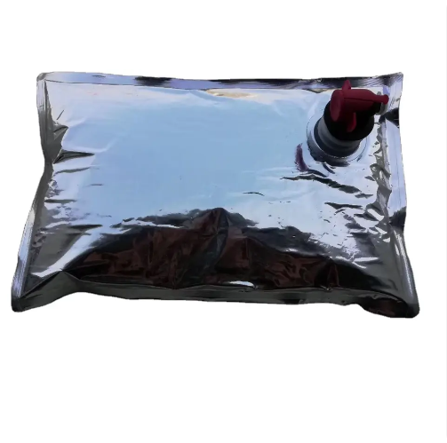 High Barrier VMPET / PE Aluminum Foil Bib Inner Liner Bag In Box With Valve