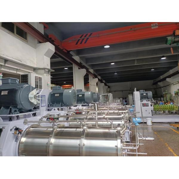 250L/100L PLC Control Wet Grinding Sand Milling Machine With Industrial Capacities For Paper Making