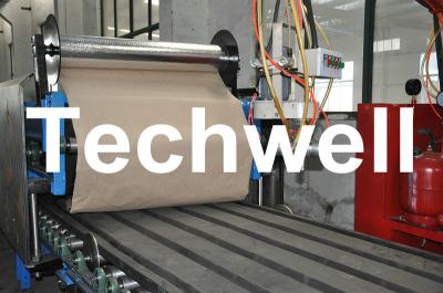 linha da máquina do painel de sanduíche do poliuretano de 30 - de 150mm com transmissão da correia de borracha