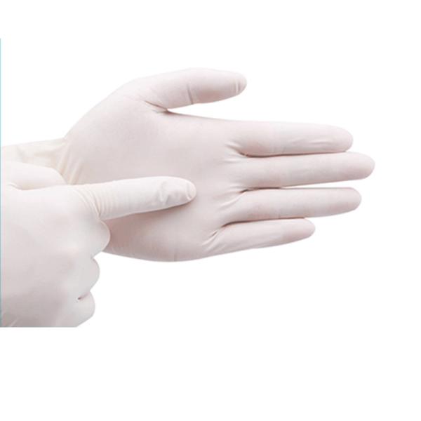 Latex Free Clinical Gloves Disposable Food Industry Beaded Cuff Chemical Resistance