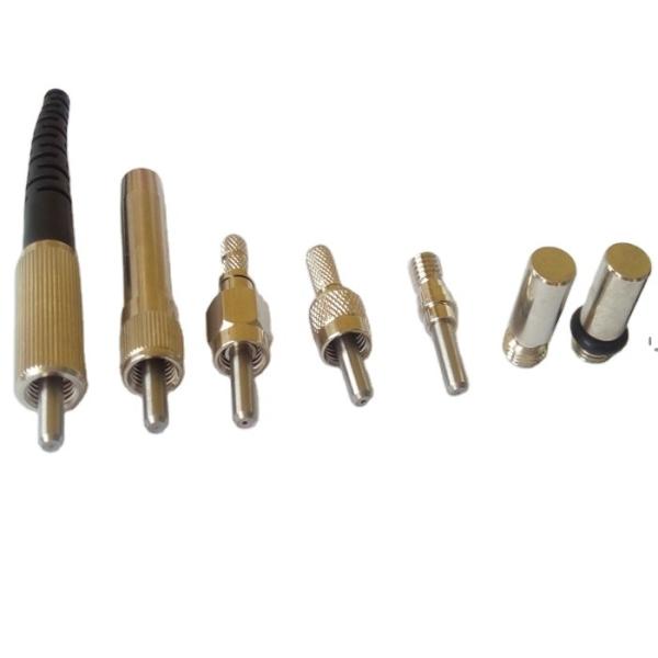 SMA 905 Волоконно-оптический соединитель Металлическая решетка/адаптер для 200um 300um 400um 600um патч кабеля