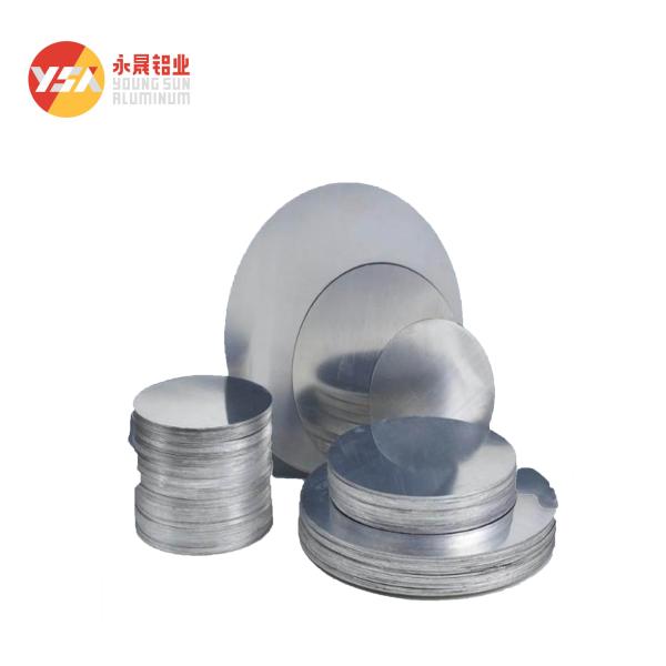 Food Grade Aluminum Circle Disc Blank Round Aluminum Sheet For Frying Pan Kettle Lighting Reflector