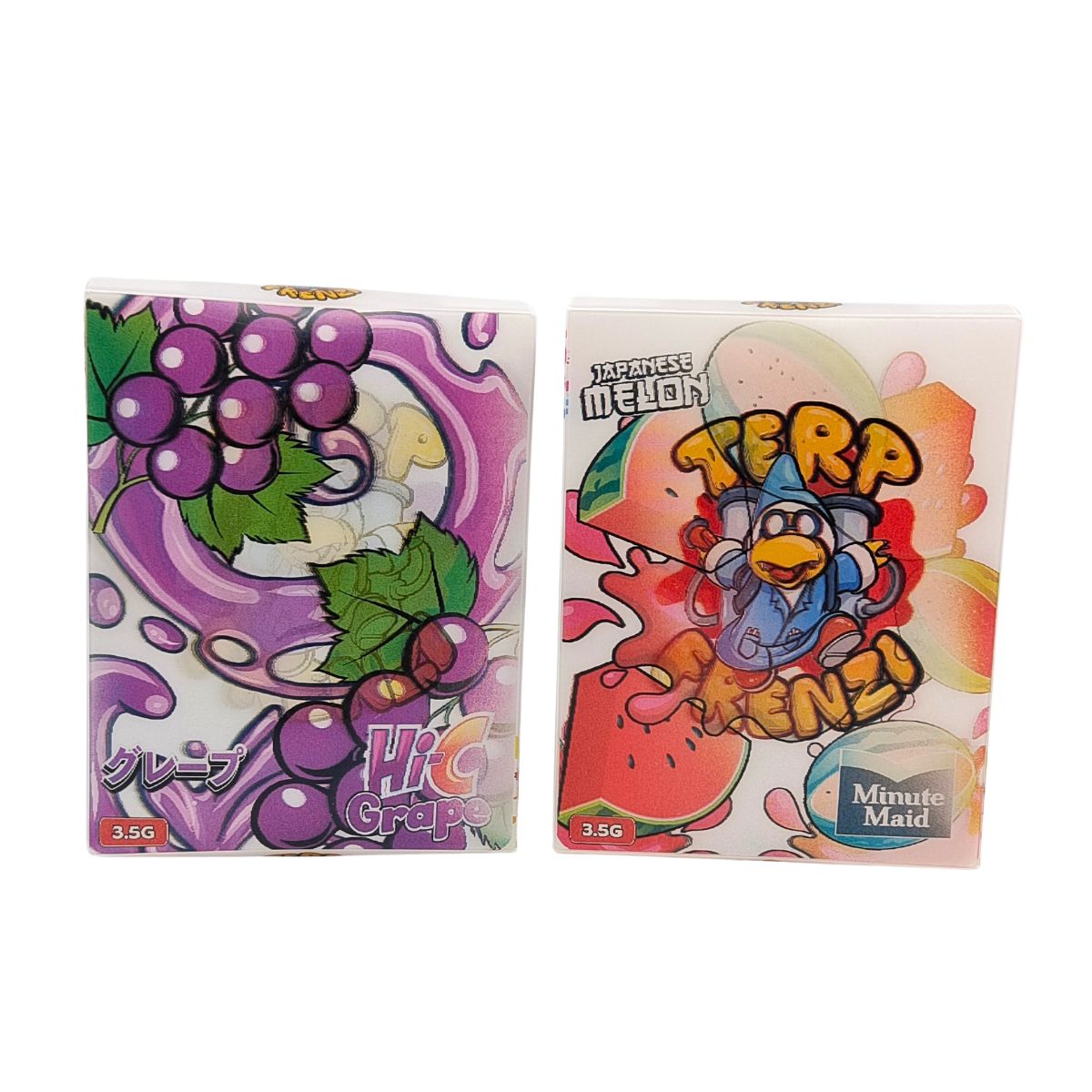Custom Cartoon Mylar Bags Zipper Lock 3.5g 7g 14g Cali Pouches Smell Proof Edible Packaging For Cookies Sugars 3.5 Paper Box