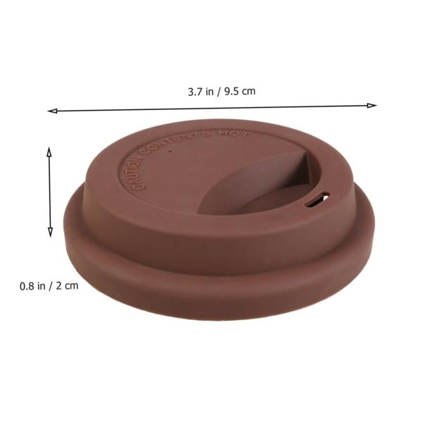 Силиконовая крышка для питья Прозрачная крышка для чашек Многоразовые крышки для кофейных кружек крышки для кофейных чашек крышки для горячих чашек для путешествий