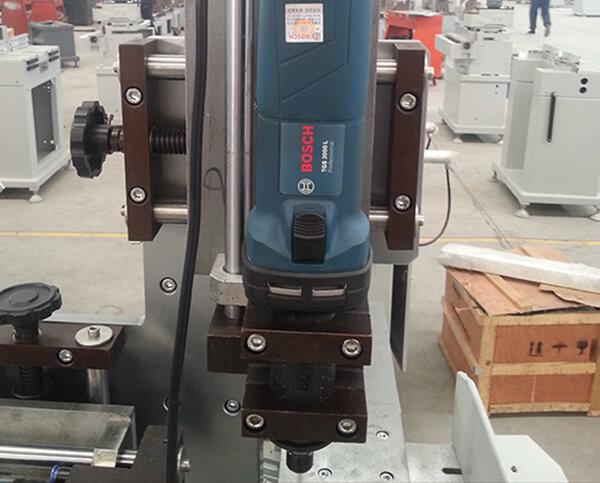 DOUBLE HEAD PVC WINDOW DOOR MACHINE CNC WATER SLOT MILLING