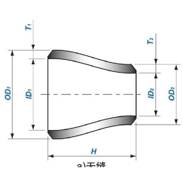 JIS B2311/2220 Carbon Steel Reducer ASTM A860 WPHY52 ASTM A860 WPHY56
