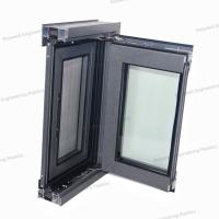 Sistema de deslizamiento de aluminio de aislamiento térmico de puente roto Perfil de resistencia al calor de la ventana