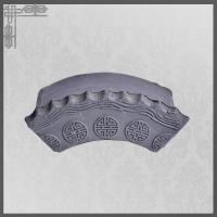 Gris naturel de Chinois de conception de villa de tuile classique de Clay Roof Tiles Roof Edge