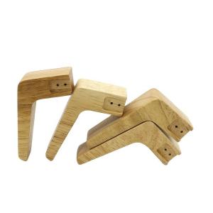 Copo de madera mango de madera de caucho tamaño personalizado