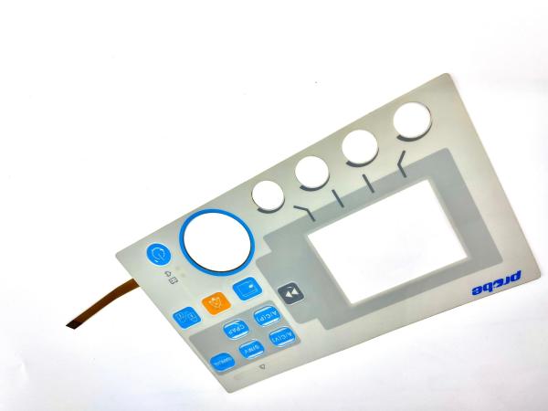 Customizable Embossing With Standard Membrane Keypad Tactile Switch Keyboard 3M Adhesive