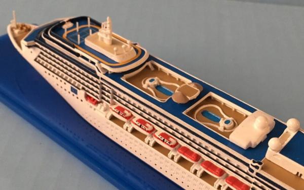 Creative  Plastic Cruise Ship Models Costa Atlantica Cruise Ship Shaped Restore